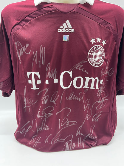 Bayern München Trikot 2006/2007 Teamsigniert Autogramm Adidas XL