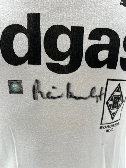 Repro Borussia Mönchengladbach Trikot Rainer Bonhof signiert Autogramm S