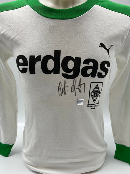 Repro Borussia Mönchengladbach Trikot Berti Vogts signiert Autogramm S