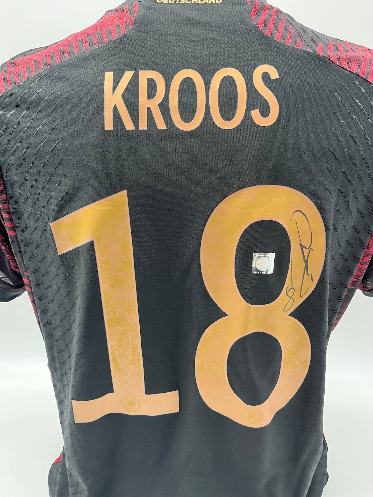DFB Trikot Toni Kroos signiert Autogramm Adidas COA M