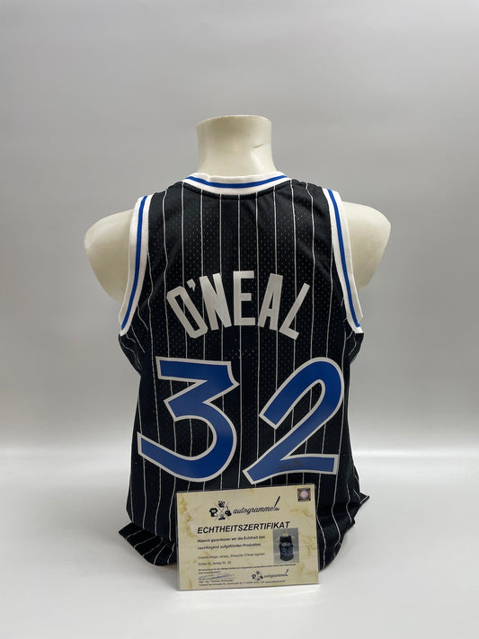 Orlando Magic Jersey Shaquille O'Neal signed NBA Basketball COA M