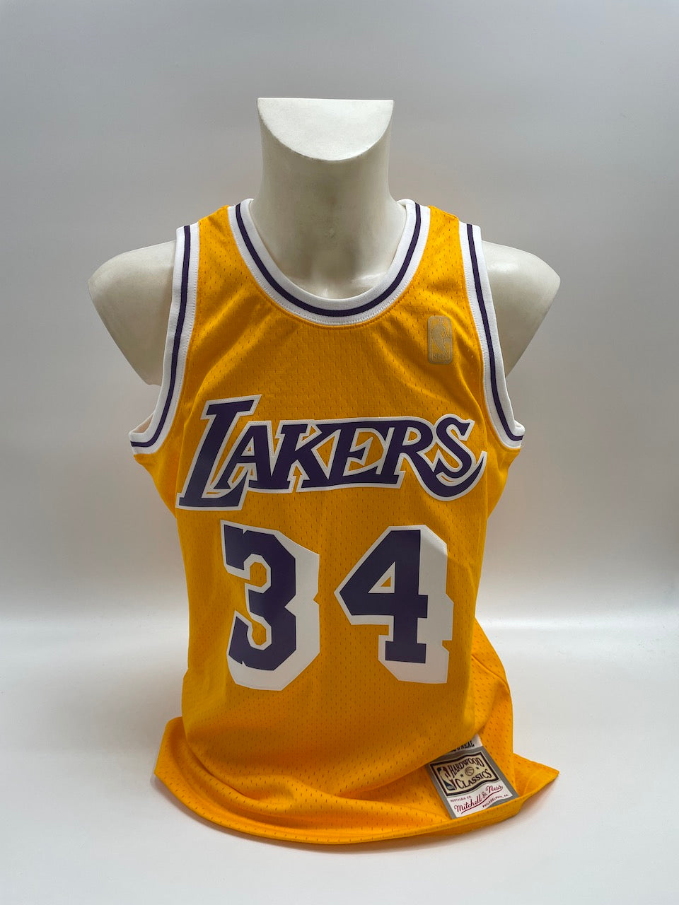 Los Angeles Lakers Jersey Shaquille O'Neal signed NBA Basketball COA M