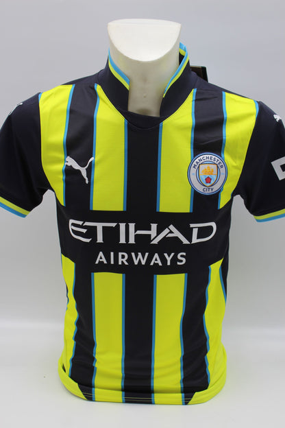 Manchester City Trikot Tijjani Reijnders signiert Autogramm Puma COA neu XS 24/25