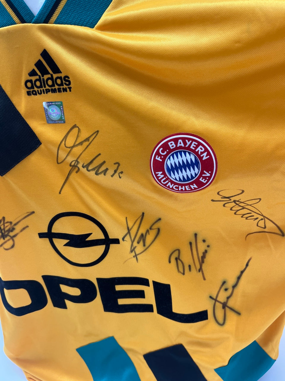 Bayern München Trikot 1993/1994/1995 Teamsigniert Autogramm Adidas COA XL