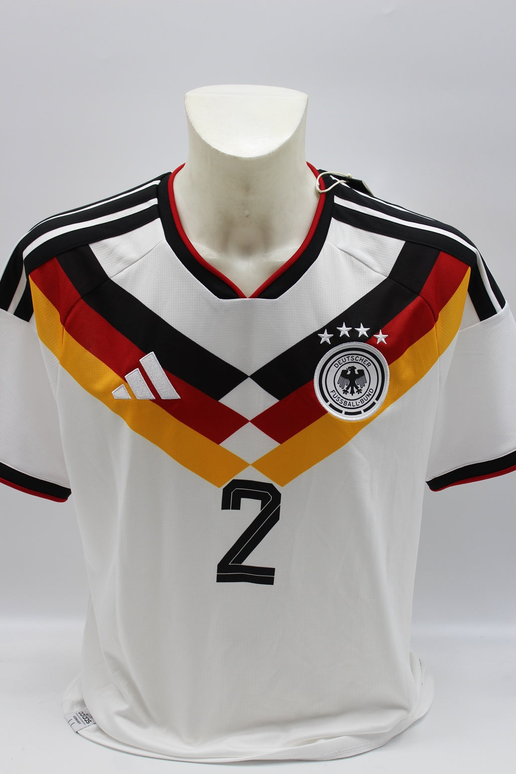 DFB Trikot WM 2026 Antonio Rüdiger signiert Autogramme Adidas COA neu L