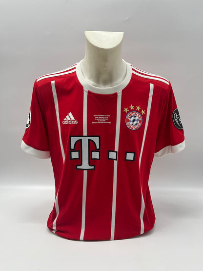 Bayern München Trikot Rafinha signiert Autogramm Adidas COA L