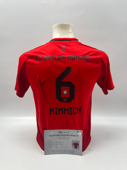 Bayern München Trikot Joshua Kimmich signiert Adidas COA 164