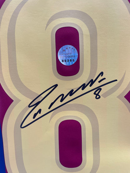 FC Barcelona Trikot Andres Iniesta signed autograph Nike Coa S