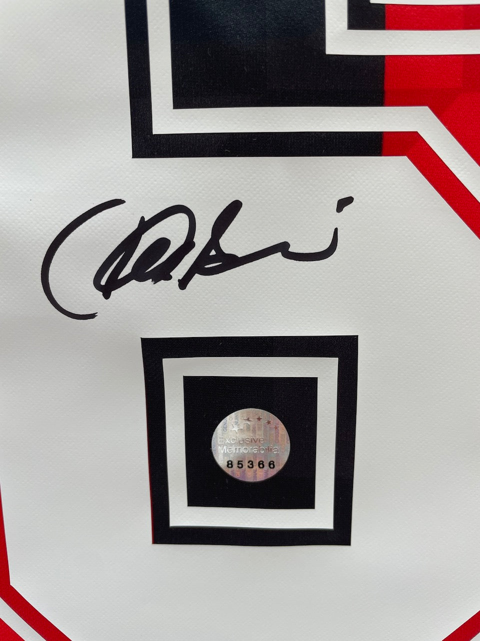 AC Miland Repro Trikot 1994 Franco Baresi signed Italy Milan Autogram M