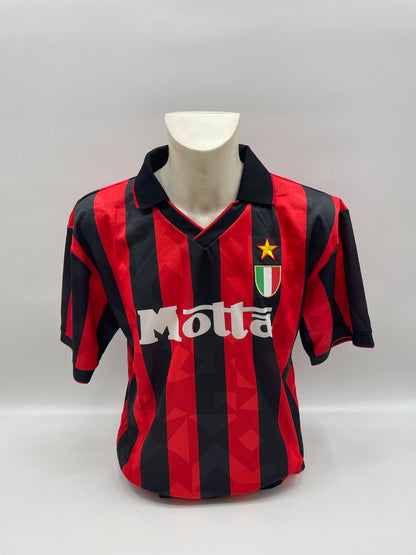 AC Miland Repro Trikot 1994 Franco Baresi signed Italy Milan Autogram M