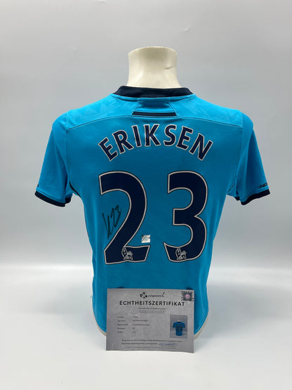 Tottenham Hotspur Trikot Christian Eriksen signiert Autogramm 176