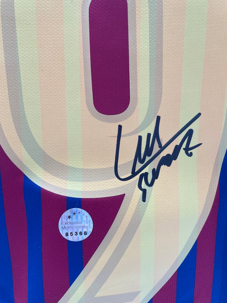 FC Barcelona Trikot Luis Suarez signiert Autogramm Nike COA S