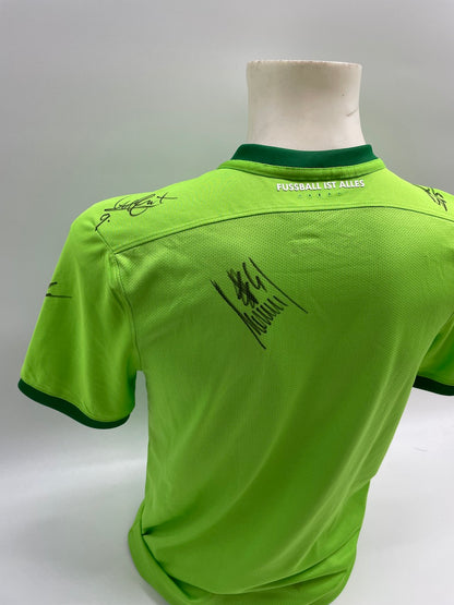 VfL Wolfsburg jersey 2016/2017 team signed wolves autograph nike s