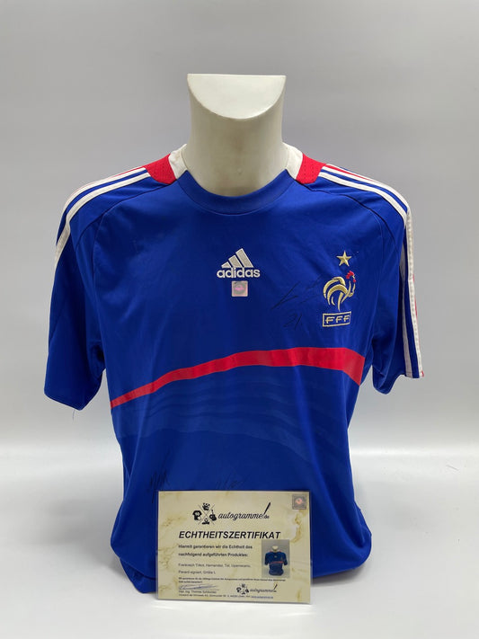 France Jersey Hernandez, Tel, Upamecano and Pavard signed Adidas COA L