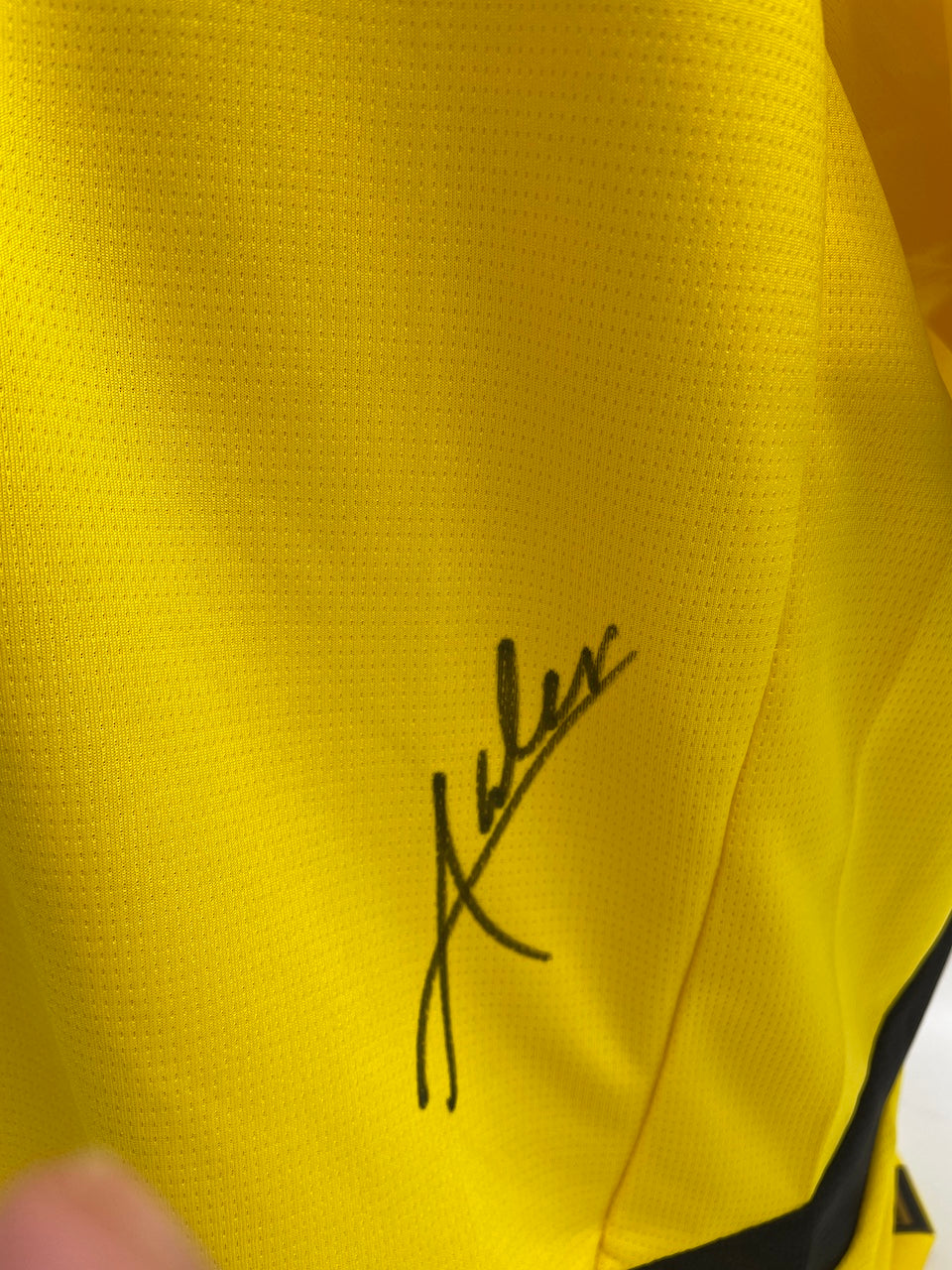 Borussia Dortmund jersey Waldemar Anton signed BVB autograph Puma XL