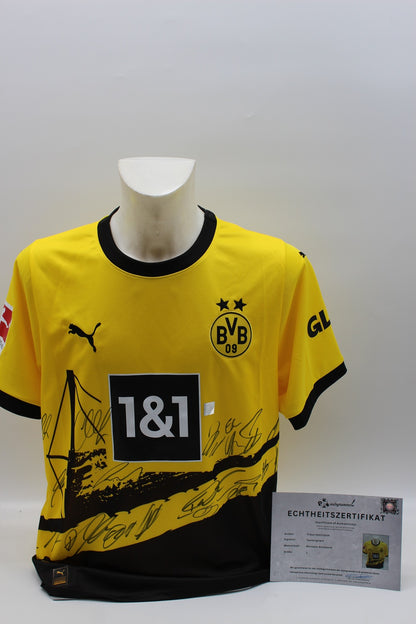 BVB Trikot 2023/2024 Teamsigniert Borussia Dortmund Puma Neu L