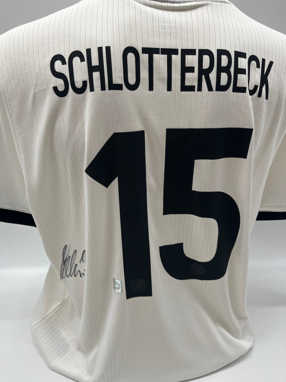 DFB Trikot Nico Schlotterbeck signiert Autogramm Adidas COA XL