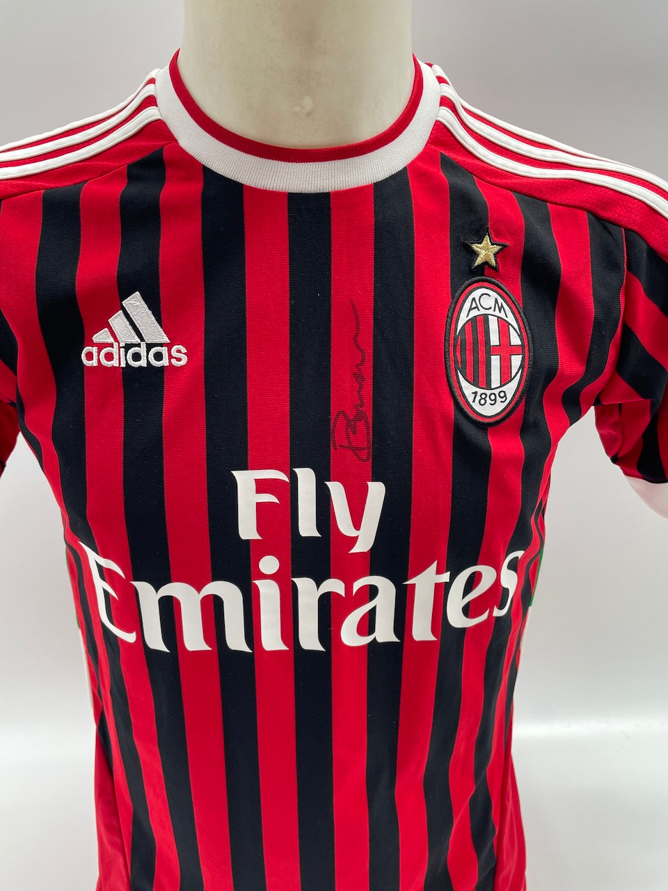 AC Mailand Trikot Mark van Bommel signiert Italien Milan Autogramm 164