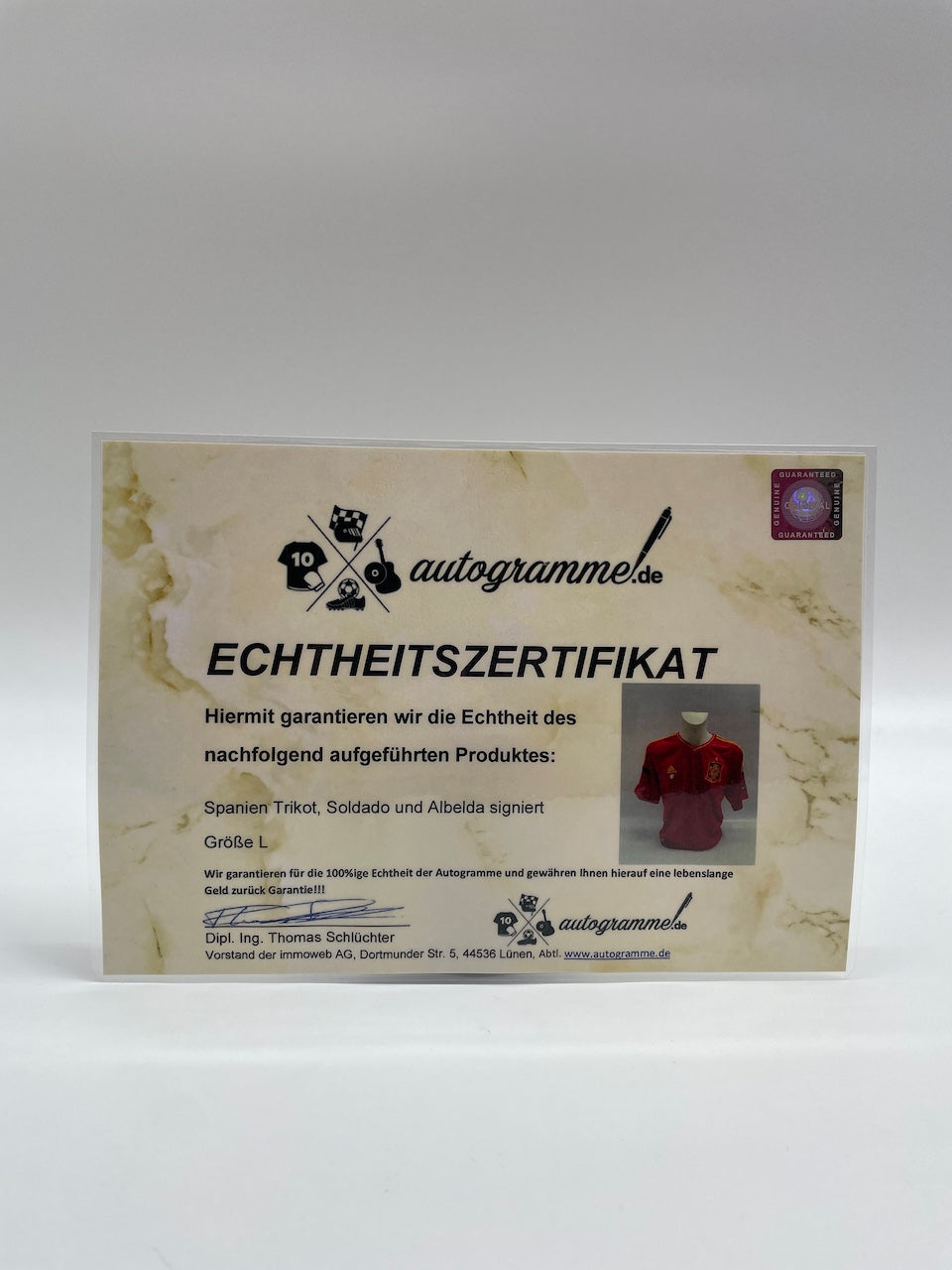 Spain jersey Roberto Soldado and David Albelda signed adidas new Spain L