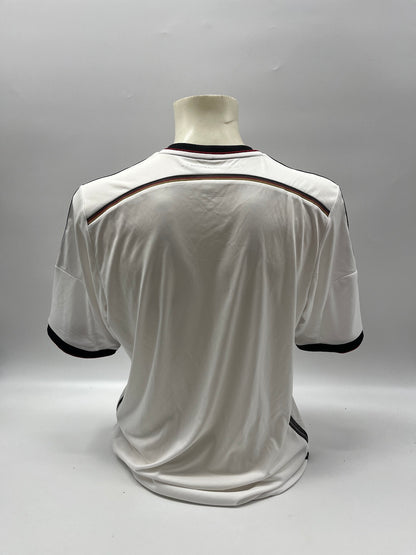 Deutschland Trikot WM 2014 Teamsigniert Autogramm DFB Weltmeister Adidas L