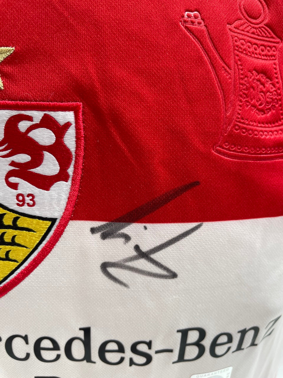 VFB Stuttgart jersey Thomas Hitzlsperger signed football autograph Puma 164