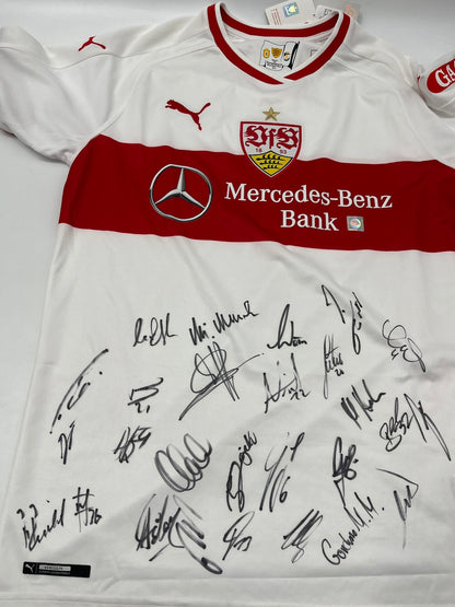 VFB Stuttgart Trikot 2018/2019 Teamsigniert VFB COA Puma M