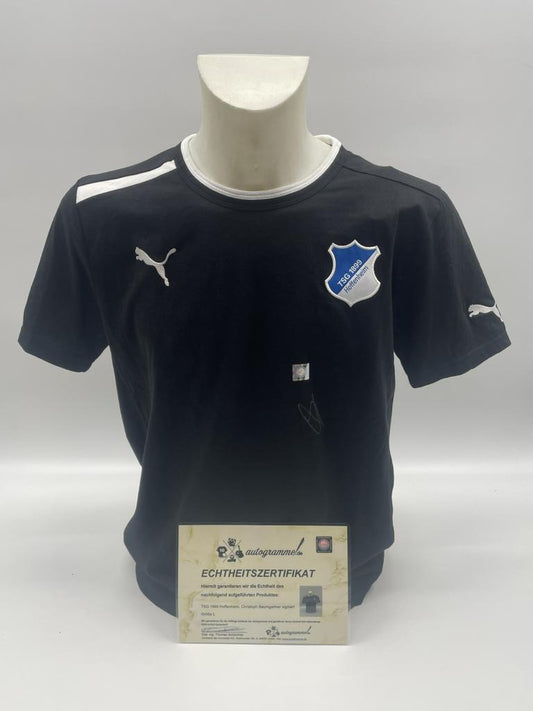 TSG 1899 Hoffenheim Damen T-Shirt signiert von Christoph Baumgartner Puma M