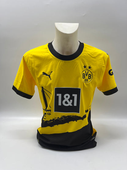 Borussia Dortmund Authentic Trikot Sigfried Held signiert BVB Puma M
