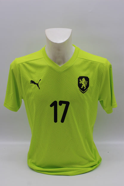 Tschechien 2020 Trikot Vaclav Cerny signiert COA Autogramm neu M