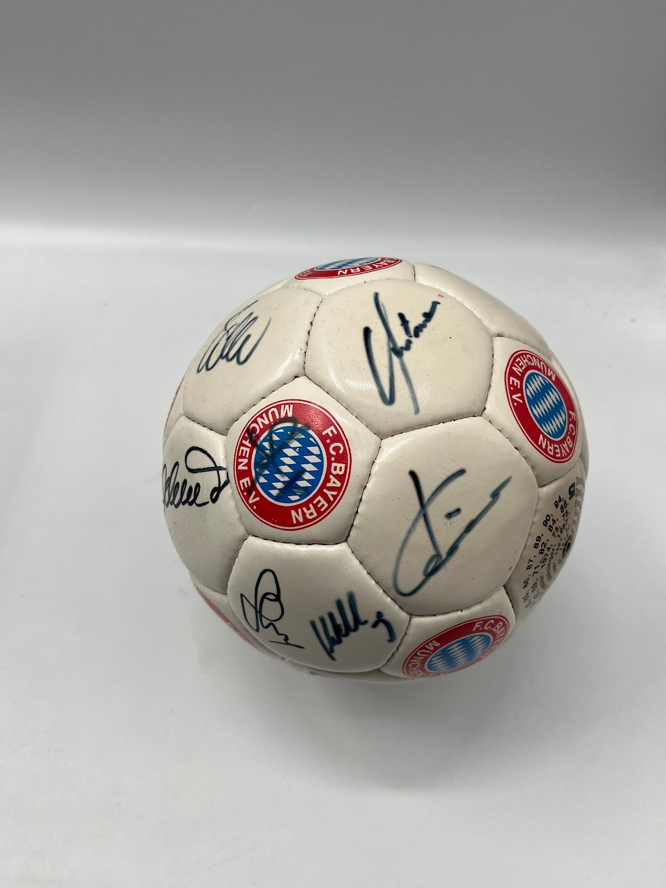 FC Bayern München Fußball Teamsigniert 1995/1996/1997 Autogramme Bundesliga FCB