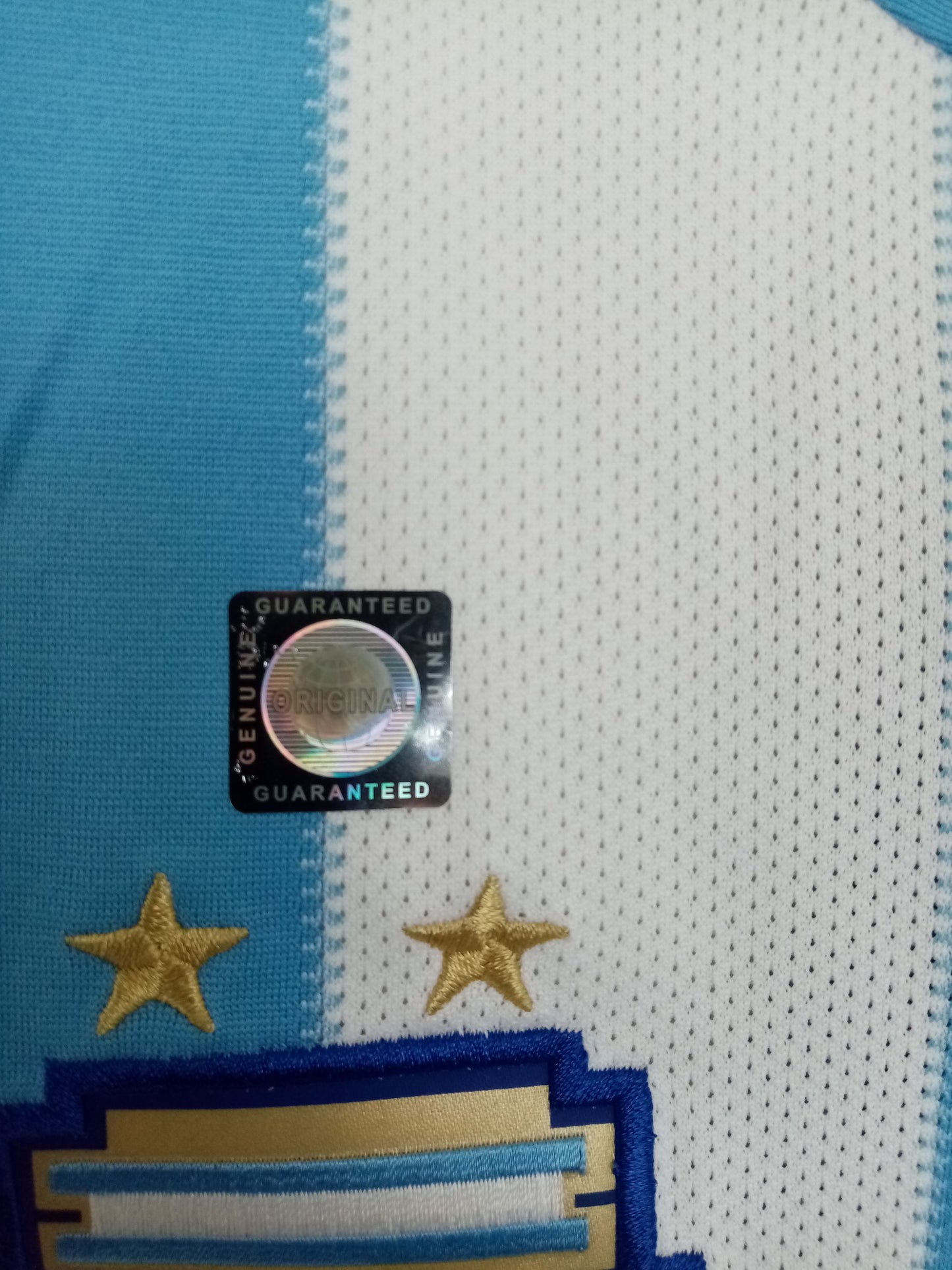 Argentinien Trikot Maxi Rodriguez und Emiliano Insua signiert Adidas COA L