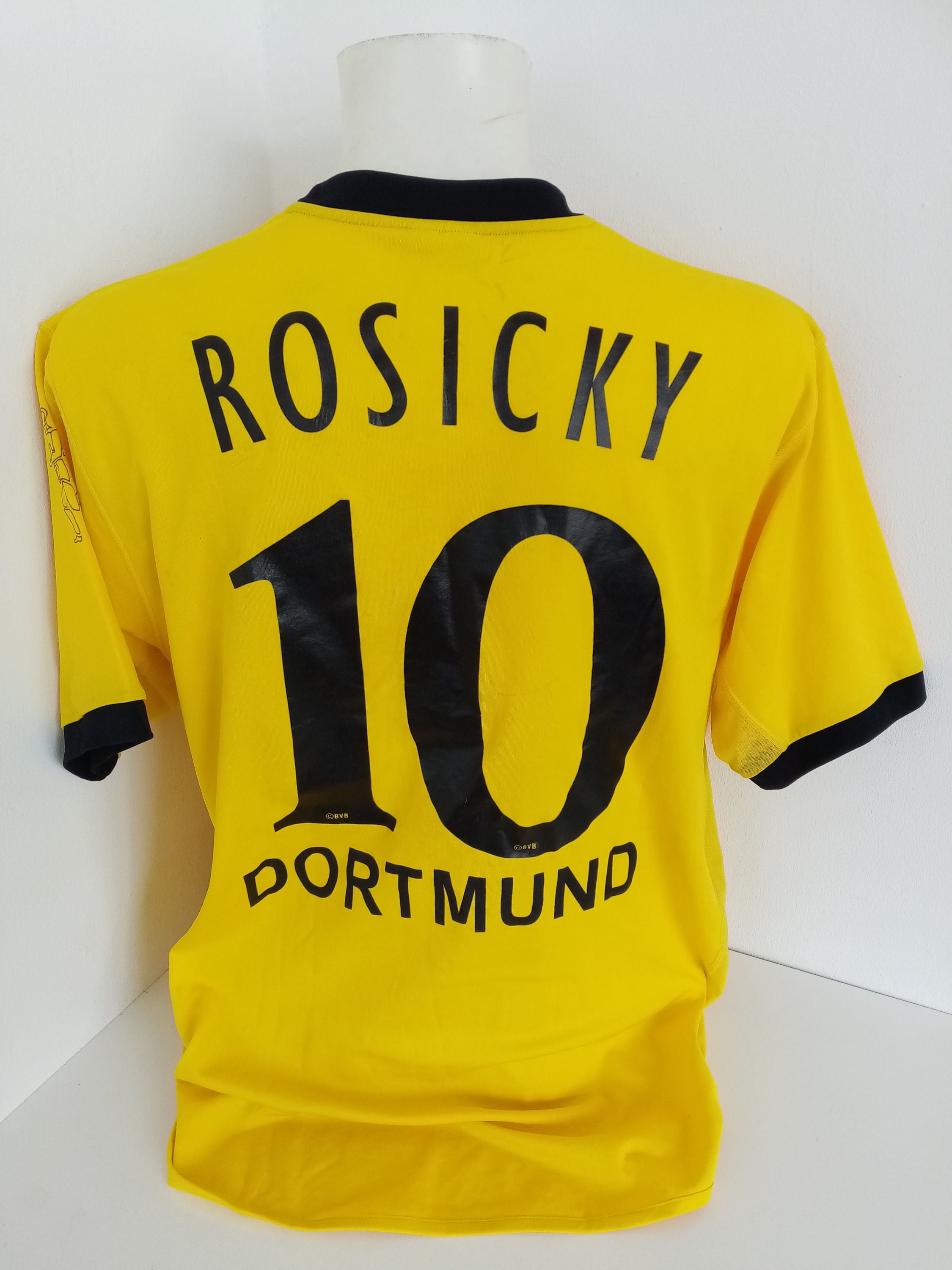 BVB jersey 03/04 team signed Borussia Dortmund Autogram Signature GOOOL L