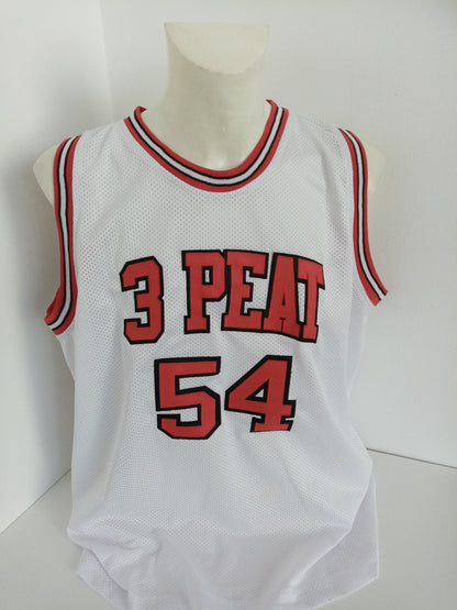 Basketball jersey Horace Grant signed NBA Chicago Bulls Coa XL
