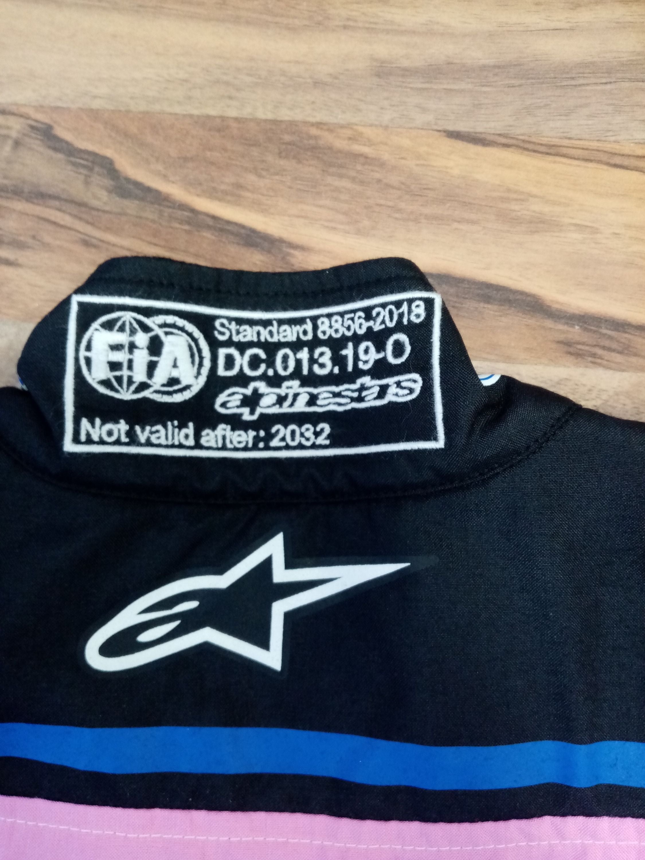 Racing overall worn by Esteban Ocon Formula 1 Alpine Coa