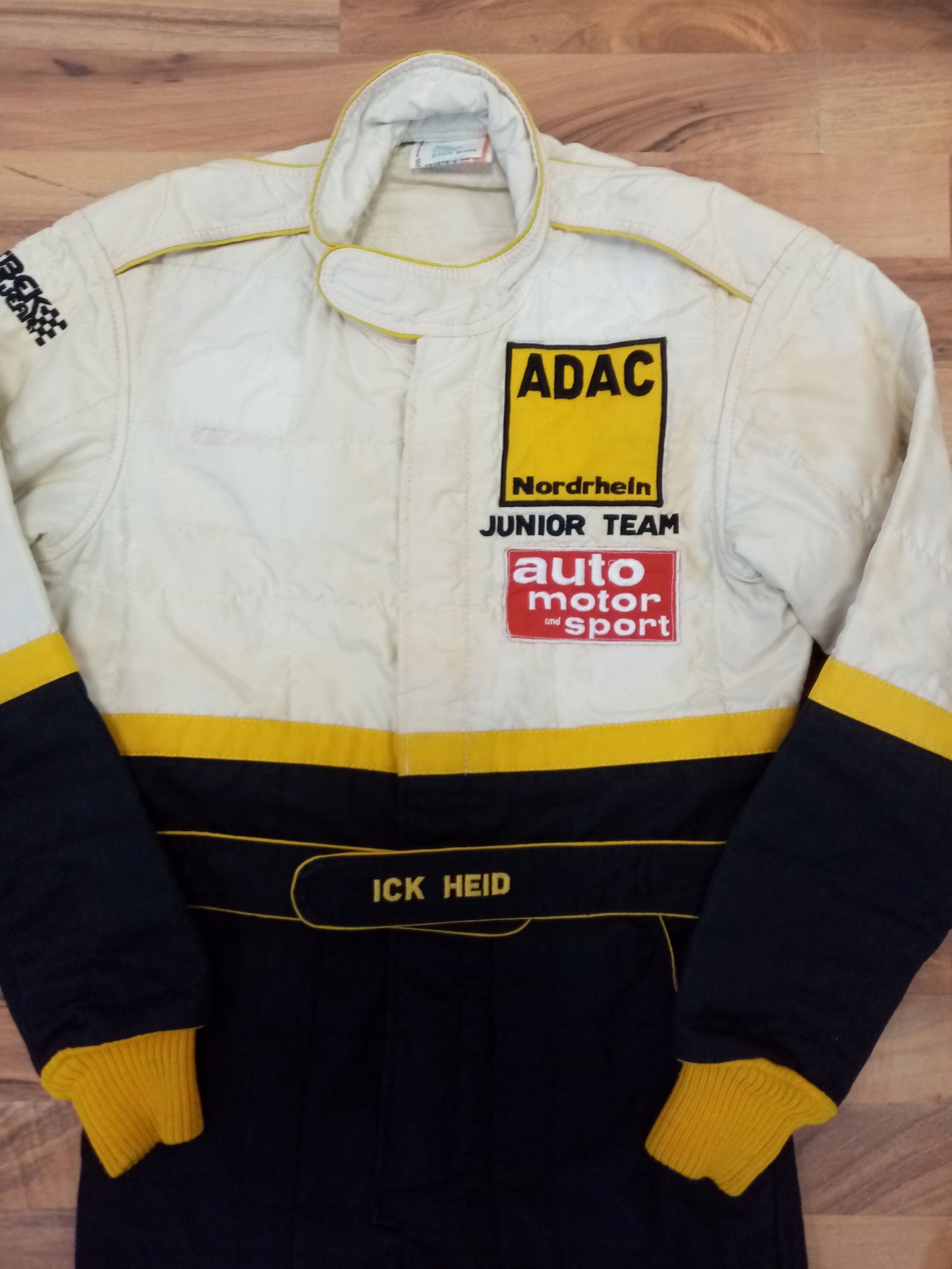 Racing overall worn by Nick Heidfeld ADAC Junior Team