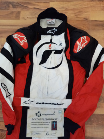 Racing overall worn by Ralf Schumacher