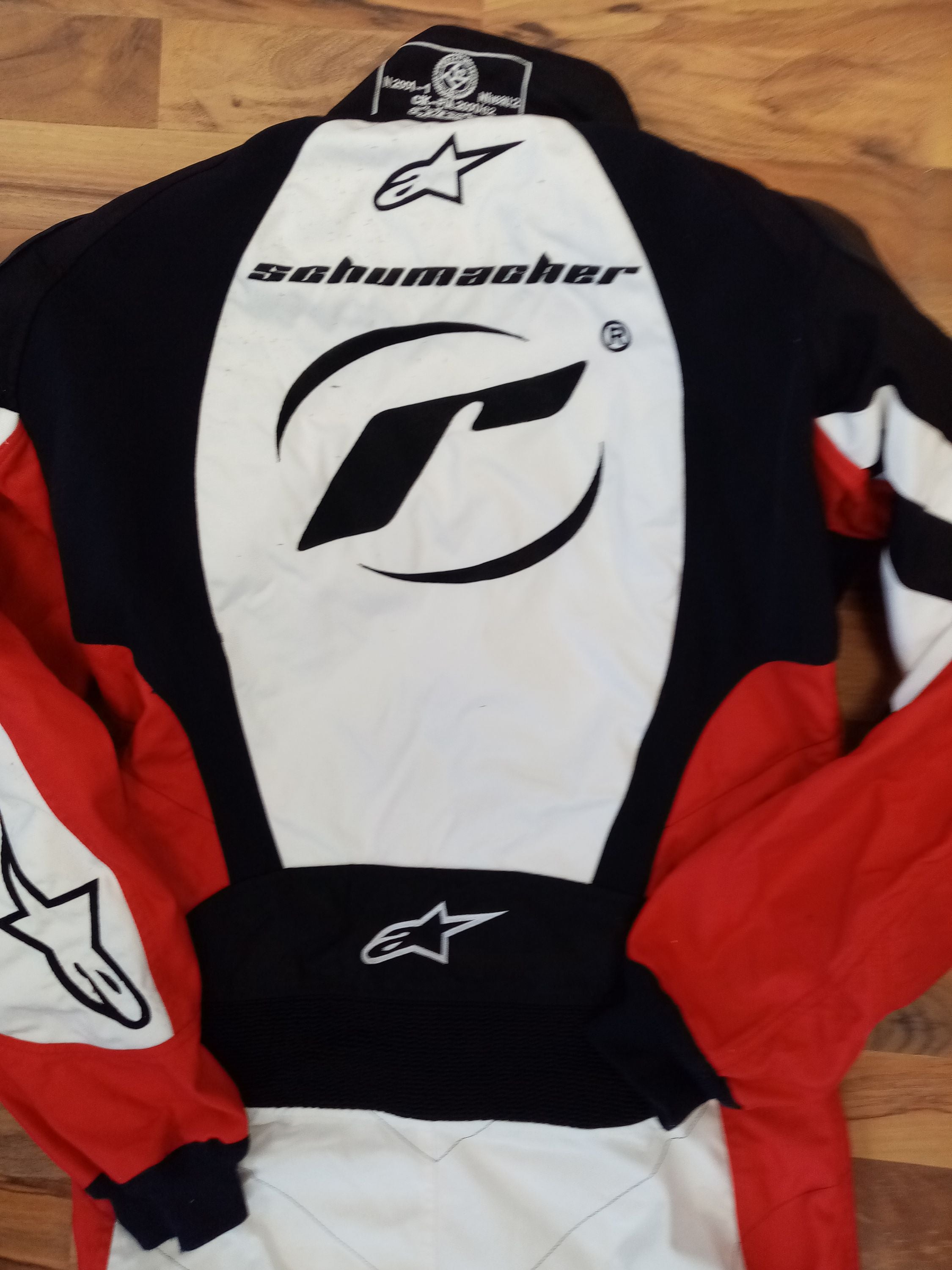 Racing overall worn by Ralf Schumacher