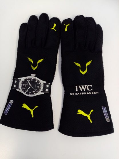 Lewis Hamilton original worn driver gloves England Formula 1