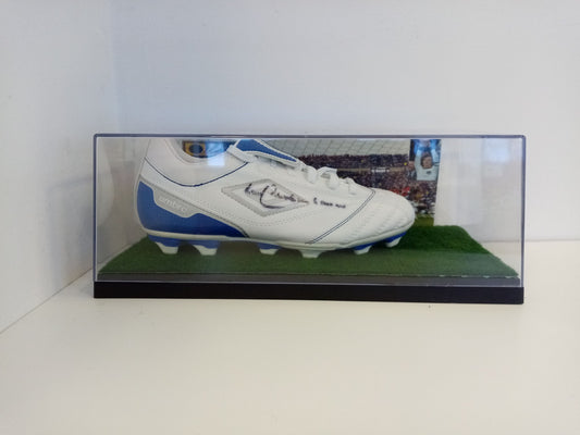 Fußballschuh Franz Beckenbauer signiert Autogramm Unterschrift Umbro COA