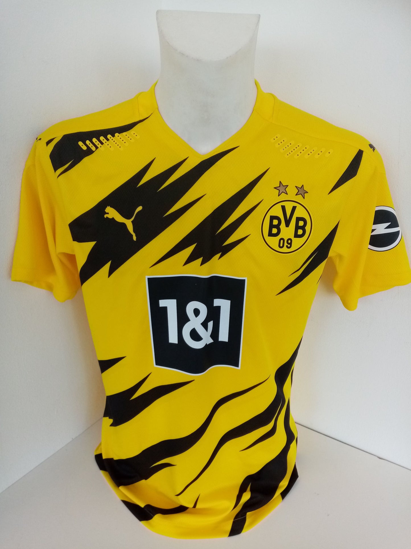 BVB Authentic jersey 2020/2021 team signed Borussia Dortmund COA Puma M