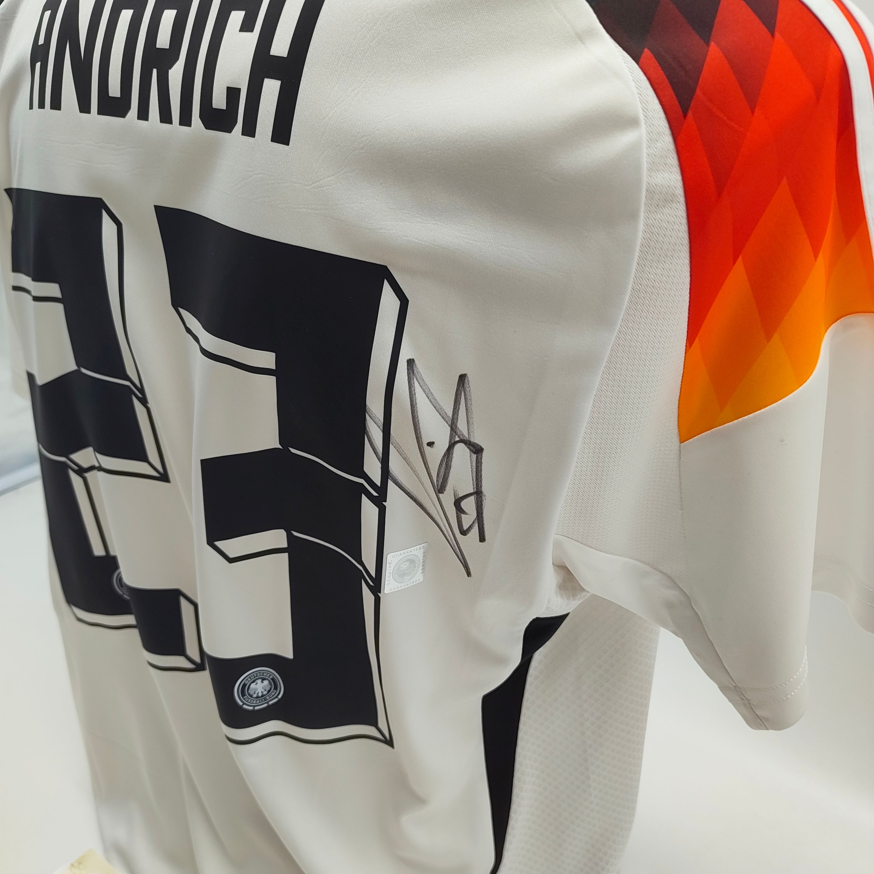 DFB Trikot Robert Andrich signiert Autogramme Deutschland Adidas L