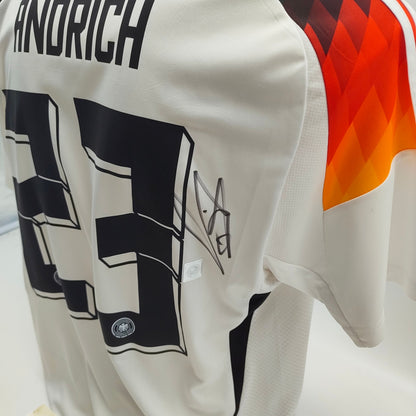 DFB Trikot Robert Andrich signiert Autogramme Deutschland Adidas L