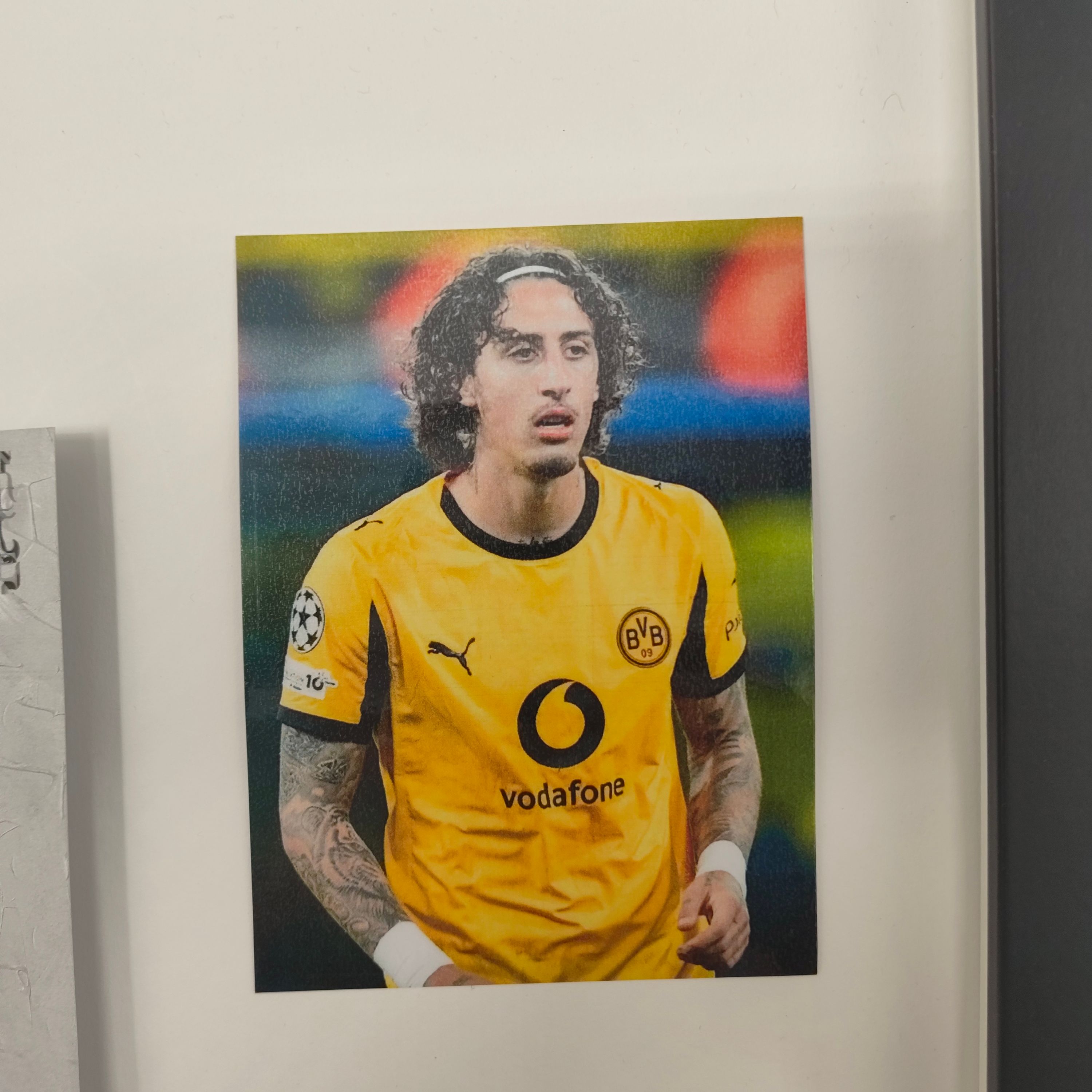 Kapitänsbinde Fabio Silva signiert im Rahmen Borussia Dortmund Autogramm COA