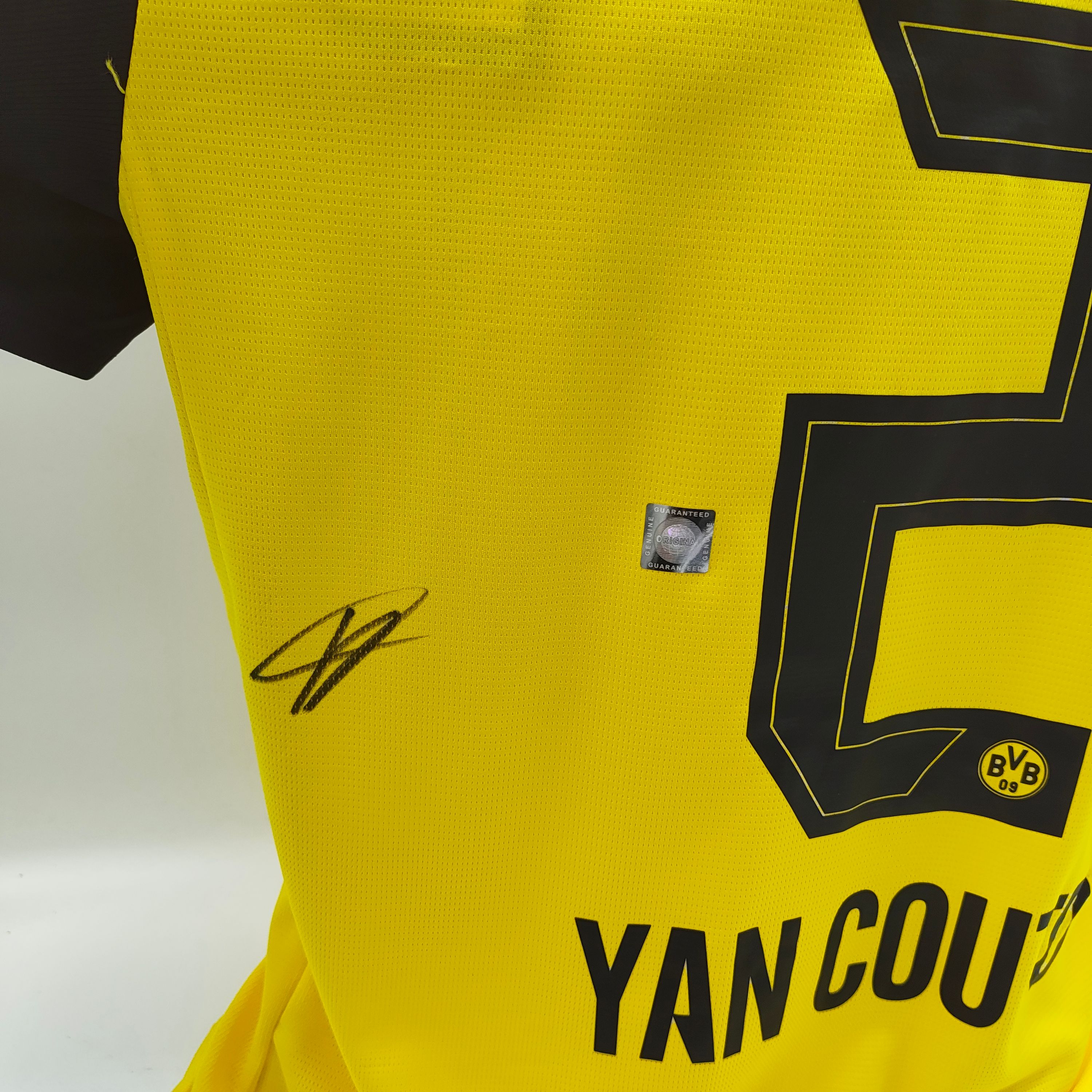Borussia Dortmund Trikot Yan Couto signiert BVB Puma L