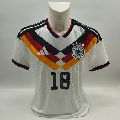 DFB Trikot WM 2026 Nathaniel Brown signiert Adidas COA neu M