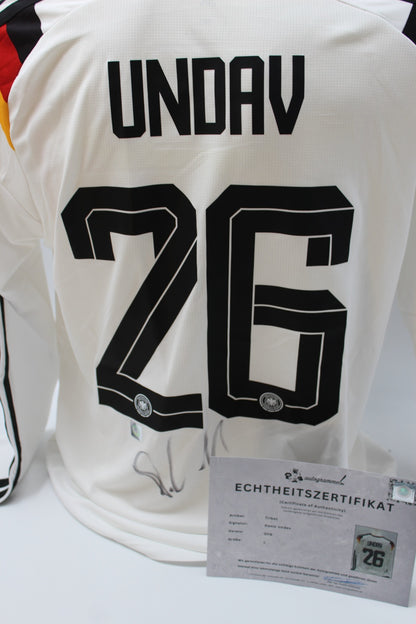 DFB Trikot Deniz Undav WM 2026 signiert Autogramme Adidas COA neu L