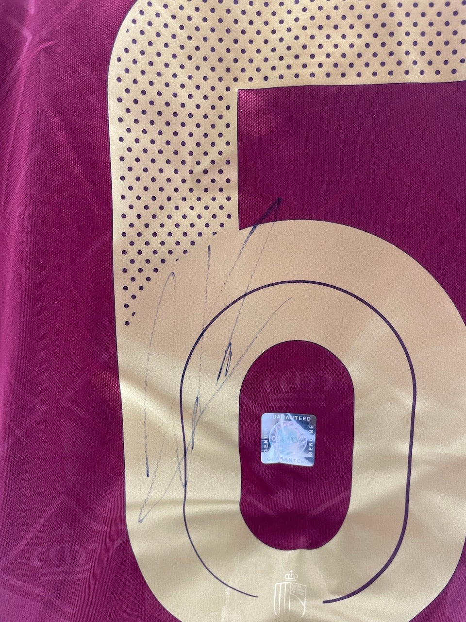 Belgium jersey axel witsel signed adidas coa autograph m