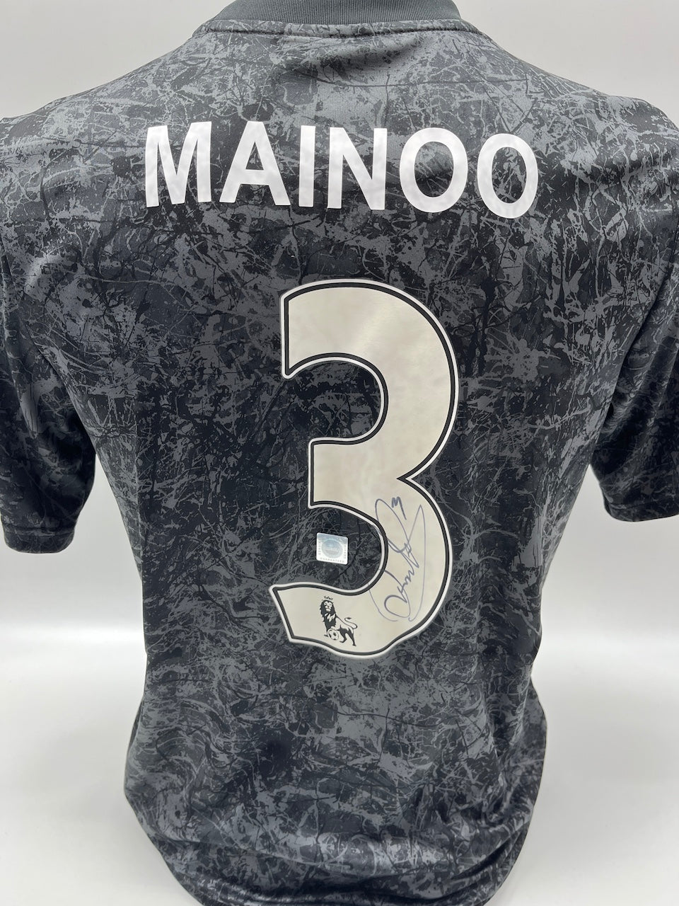 Manchester United Trikot Kobbie Mainoo signiert Autogramm Adidas 176