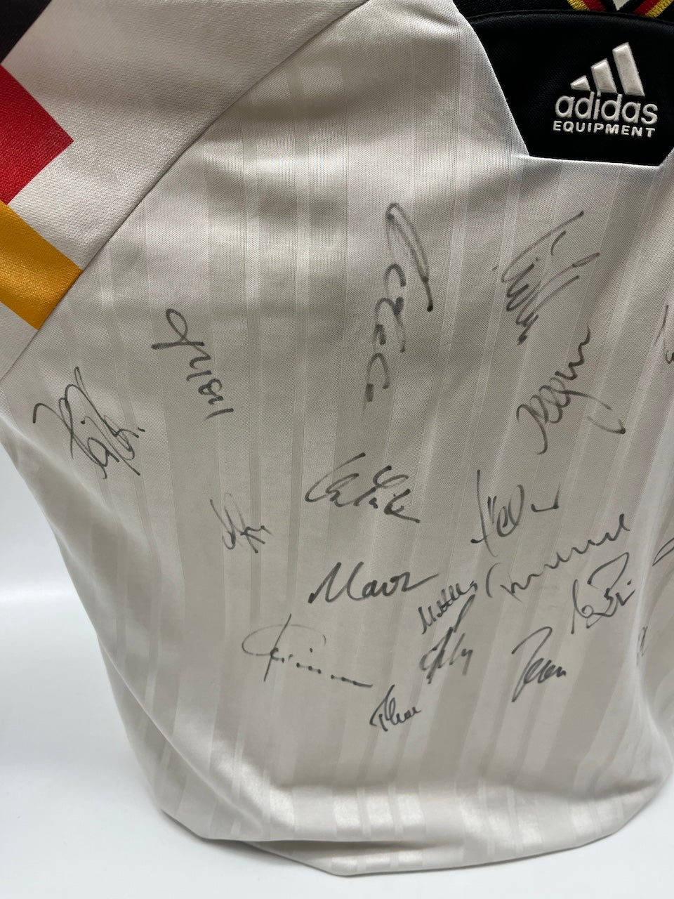 Deutschland Trikot EM 1992 Teamsigniert DFB Adidas L
