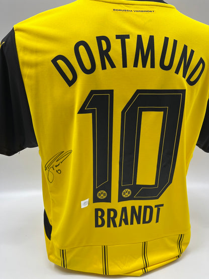 Borussia Dortmund Trikot signiert Julian Brandt BVB Puma Autogramm L